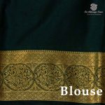 Semi Mysore Silk Sarees - Maroon SASFS36647 - Image 3