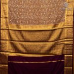 Semi Mysore Silk Sarees - Sandal SASFS36648 - Image 4