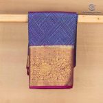 Semi Mysore Silk Sarees - Dual Shade Purple SASFS36650