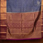 Semi Mysore Silk Sarees - Blue SASFS36651 - Image 4