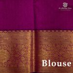 Semi Mysore Silk Sarees - Blue SASFS36651 - Image 3