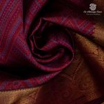 Semi Mysore Silk Sarees - Burgundy SASFS36653 - Image 2