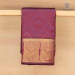 Semi Mysore Silk Sarees - Burgundy SASFS36653