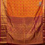 Semi Mysore Silk Sarees - Dual Shade Yellow SASFS36656 - Image 4