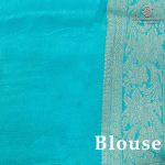 Fancy Satin Sarees - Light Blue SASFS36681 - Image 3