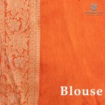 Fancy Satin Sarees - Dark Coral SASFS36682 - Image 3