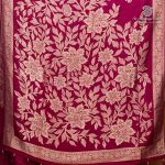 Fancy Satin Sarees - Burgundy SASFS36683 - Image 4