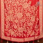 Fancy Satin Sarees - Orangish Red SASFS36684 - Image 4