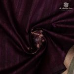 Fancy Raw Silk Saree - Deep Plum Purple SASFS36685 - Image 2