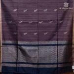 Fancy Raw Silk Saree - Greyish Purple SASFS36687 - Image 4