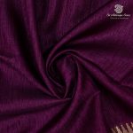 Fancy Tussar Sarees - Deep Purple SASFS36734 - Image 2