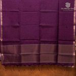 Fancy Tussar Sarees - Deep Purple SASFS36734 - Image 4