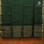 Fancy Tussar Sarees - Dark Green SASFS36737 - Image 4