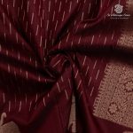 Fancy Raw Silk Saree - Dark Brown SASFS36749 - Image 2