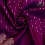 Fancy Raw Silk Saree - Dual Shade Purple SASFS36755 - Image 2