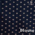 Fancy Raw Silk Saree - Dark Royal Blue SASFS36756 - Image 3
