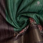 Fancy Tussar Sarees - Green SASFS36758 - Image 2