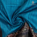 Fancy Tussar Sarees - Light Blue SASFS36760 - Image 2