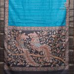Fancy Tussar Sarees - Light Blue SASFS36760 - Image 4