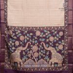 Fancy Tussar Sarees - Ivory SASFS36763 - Image 4