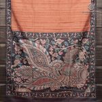 Fancy Tussar Sarees - Wood Brown SASFS36768 - Image 4
