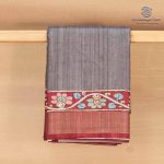 Fancy Tussar Sarees - Dark Grey SASFS36773