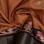 Fancy Tussar Sarees - Wood Brown SASFS36774 - Image 2