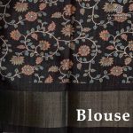 Fancy Tussar Sarees - Wood Brown SASFS36774 - Image 3