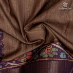 Fancy Tussar Sarees - Dark Beige SASFS36775 - Image 2