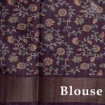 Fancy Tussar Sarees - Dark Beige SASFS36775 - Image 3