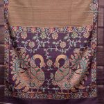 Fancy Tussar Sarees - Dark Beige SASFS36775 - Image 4