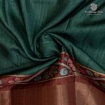 Fancy Tussar Sarees - Dark Green SASFS36776 - Image 2
