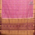 Semi Mysore Silk Sarees - Majenta SASFS36777 - Image 4
