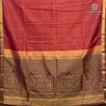 Semi Mysore Silk Sarees - Dual Shade Pink SASFS36778 - Image 4