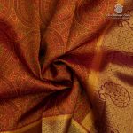 Semi Mysore Silk Sarees - Orange SASFS36782 - Image 2