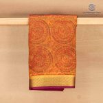 Semi Mysore Silk Sarees - Orange SASFS36782