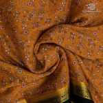 Semi Mysore Silk Sarees - Mustard Yellow SASFS36785 - Image 2