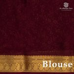 Semi Mysore Silk Sarees - Dark Green SASFS36787 - Image 3