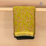 Semi Mysore Silk Sarees - Parrot Green SASFS36788