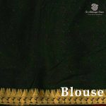 Semi Mysore Silk Sarees - Parrot Green SASFS36788 - Image 3