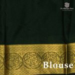 Semi Mysore Silk Sarees - Rust Orange SASFS36790 - Image 3