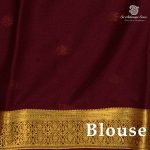 Semi Mysore Silk Sarees - Bottle Green SASFS36794 - Image 3