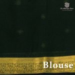 Semi Mysore Silk Sarees - Dark Maroon SASFS36796 - Image 3