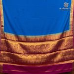 Semi Mysore Silk Sarees - Blue Grotto SASFS36798 - Image 4