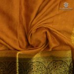 Semi Mysore Silk Sarees - Mustard Yellow SASFS36799 - Image 2