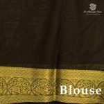 Semi Mysore Silk Sarees - Mustard Yellow SASFS36799 - Image 3