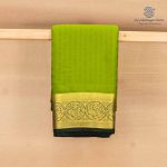 Semi Mysore Silk Sarees - Pea Green SASFS36801