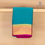 Semi Mysore Silk Sarees - Dark Aqua Green SASFS36803
