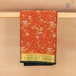 Semi Mysore Silk Sarees - Rust Orange SASFS36806