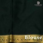 Semi Mysore Silk Sarees - Rust Orange SASFS36806 - Image 3